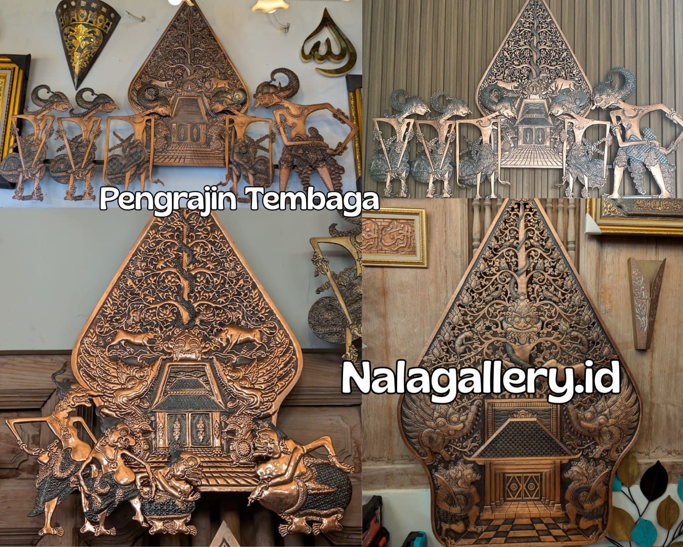 Pesona Gunungan Wayang Tembaga: Sentuhan Klasik untuk Interior Modern
